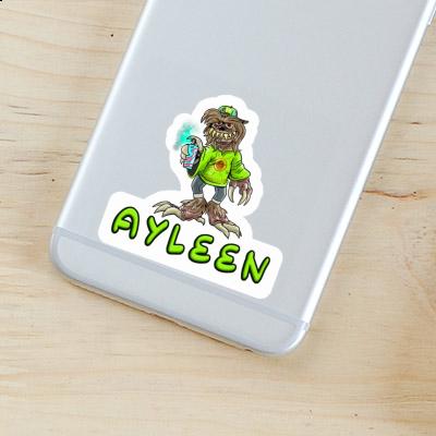 Sticker Ayleen Monster Gift package Image