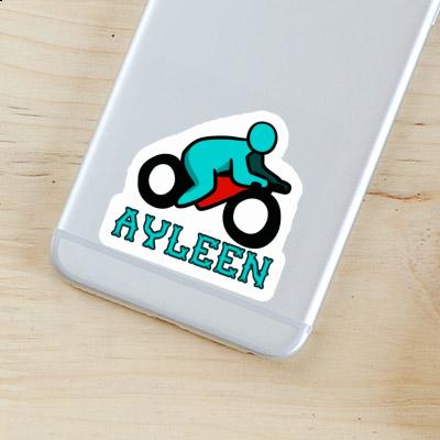 Sticker Ayleen Motorbike Driver Notebook Sticker Ayleen Motorbike Driver Notebook Image