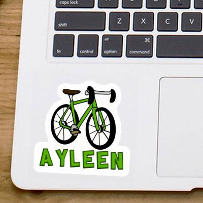 Autocollant Vélo de course Ayleen Notebook Image