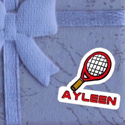 Ayleen Autocollant Raquette de tennis Ayleen Autocollant Raquette de tennis Image