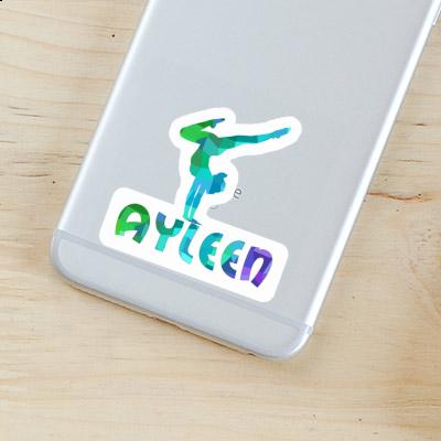 Sticker Yoga Woman Ayleen Gift package Image