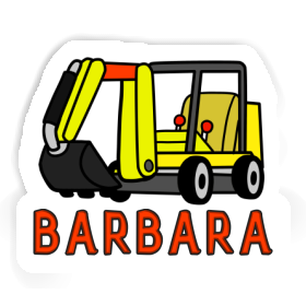 Barbara Sticker Minibagger Image