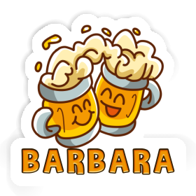 Beer Sticker Barbara Image