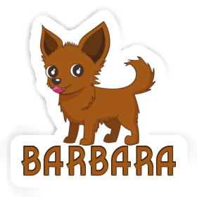 Sticker Chihuahua Barbara Image