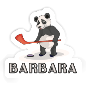 Panda Sticker Barbara Image