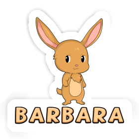 Barbara Sticker Osterhase Image