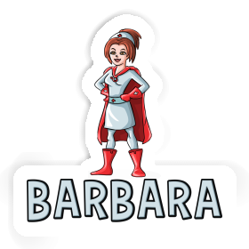 Sticker Nurse Barbara Image