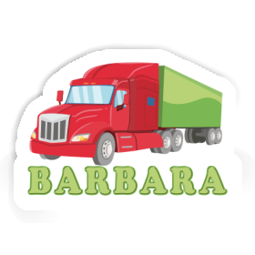 Truck Sticker Barbara Image