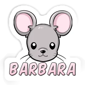 Sticker Barbara Mousehead Image