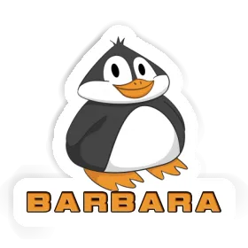 Sticker Barbara Penguin Image