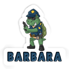 Barbara Sticker Officer Image