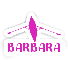 Barbara Sticker Rowboat Image