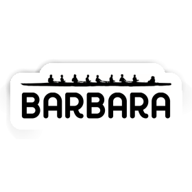 Rowboat Sticker Barbara Image