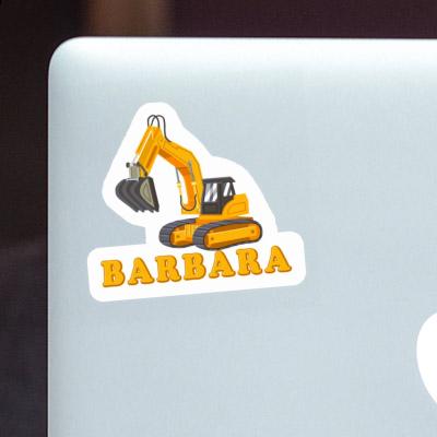 Excavator Sticker Barbara Gift package Image