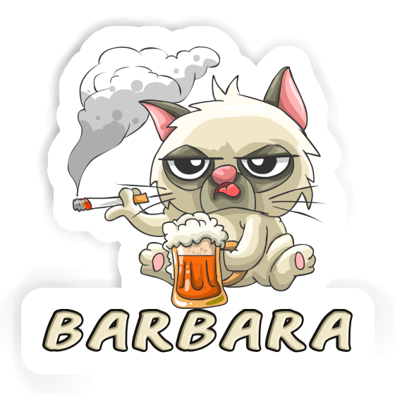 Barbara Sticker Bad Cat Gift package Image