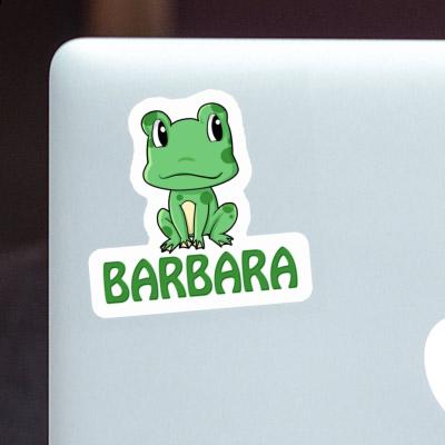 Frog Sticker Barbara Image