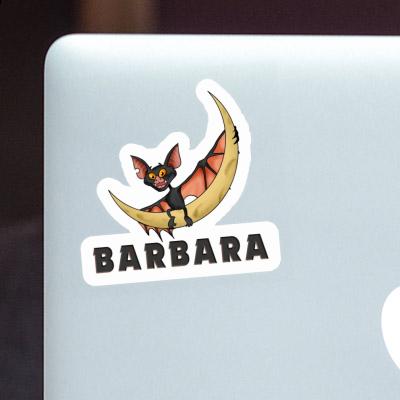 Barbara Sticker Moon Laptop Image