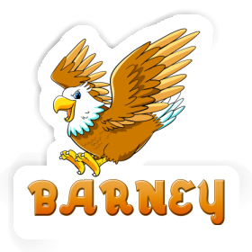 Eagle Sticker Barney Image