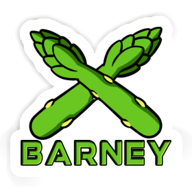 Asparagus Sticker Barney Image