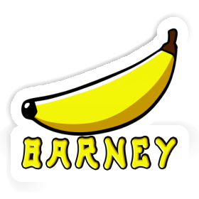 Barney Sticker Banana Image