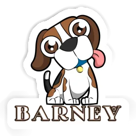 Barney Sticker Beagle Image