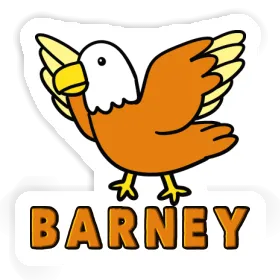 Sticker Barney Bird Image