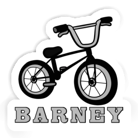 Barney Sticker BMX Image