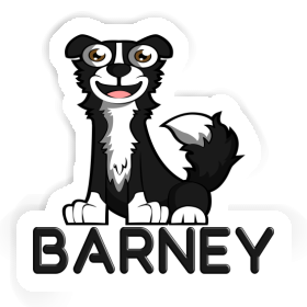 Barney Sticker Border Collie Image