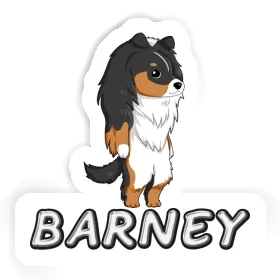 Sticker Barney Shetland Sheepdog Image