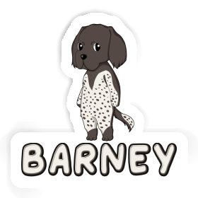 Sticker Small Munsterlander Barney Image