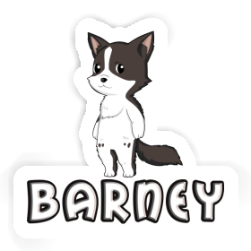 Sticker Border Collie Barney Image