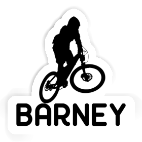 Barney Sticker Downhiller Image