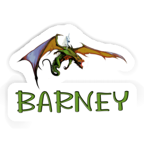 Dragon Sticker Barney Image