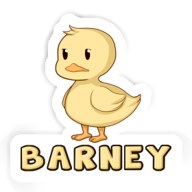 Sticker Duck Barney Image