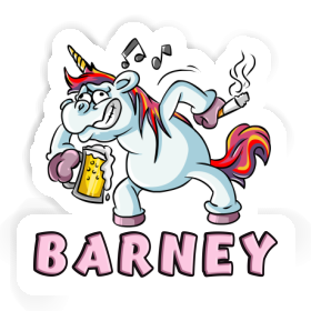 Partycorn Sticker Barney Image