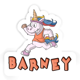 Sticker Barney Runner Image