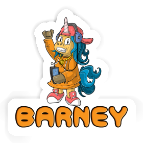 Barney Sticker Hip-Hopper Image