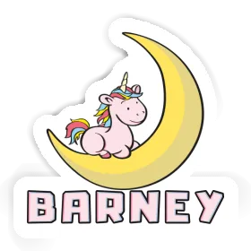 Sticker Unicorn Barney Image