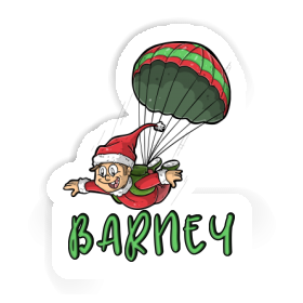 Sticker Skydiver Barney Image