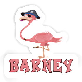 Sticker Barney Flamingo Image