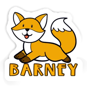 Sticker Fox Barney Image