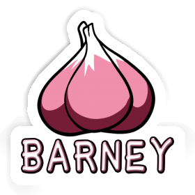 Garlic clove Sticker Barney Image