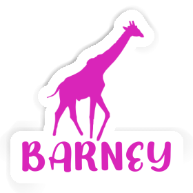 Barney Sticker Giraffe Image