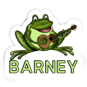 Sticker Frog Barney Image