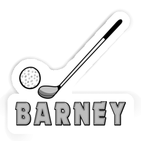 Barney Sticker Golf Club Image