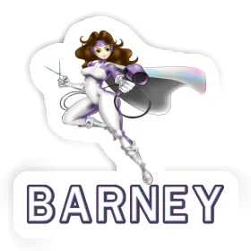 Sticker Hairdresser Barney Image