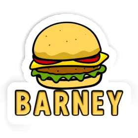 Barney Sticker Beefburger Image