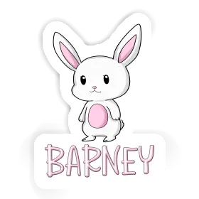 Sticker Rabbit Barney Image