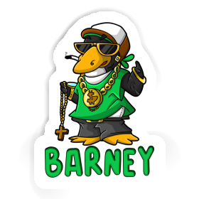 Barney Sticker Hip Hop Penguin Image