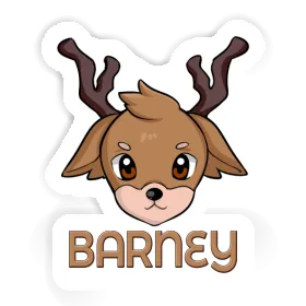 Deer Sticker Barney Image